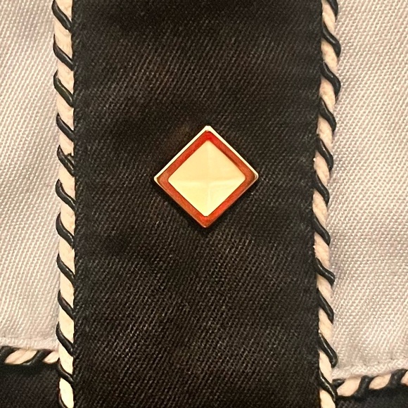 Panhandle Slim - Men’s Medium - Pearl Snap Western Wear Shirt - Black & White - - Picture 5 of 16